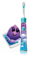 Philips Sonicare voor kinderen HX6322/04   elektrische tandenborstel   blauw   inclusief extra opzetborstel