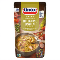 Unox Extra Rijkgevuld Soep In Zak Hollandse Erwtensoep   570 ml