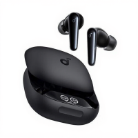 Soundcore Liberty 4 Pro headset true wireless stereo (TWS) in ear gesprekken/muziek/sport/elke dag USB Type C bluetooth zwart