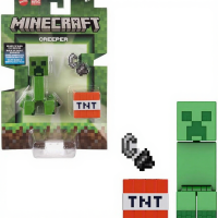 Minecraft Biome Builds Creeper Figuur   JCN29, 8 cm