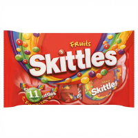 Skittles Fruit Uitdeelzak   198 g