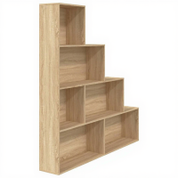 VidaXL Boekenkast Kamerscherm   Sonoma Eiken, 155 x 24 x 160 cm