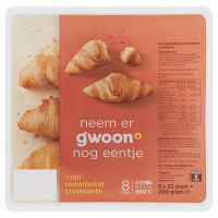 G'woon Mini Boter Croissants   200 g
