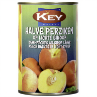 Perziken op lichte siroop   410 g