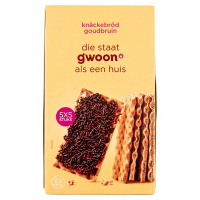 G'woon knäckebröd goudbruin   375 g