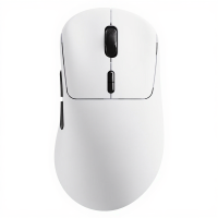 Rapoo VT3 Draadloze Gaming Muis, True 8K Draadloze Polling Rate, 53 g Lichtgewicht, Tot 750 Uur Batterijduur, Nordic nRF54L15 MCU, 100 Miljoen Mechanische Schakelaars, 10 Programmeerbare Knoppen, Macro ondersteuning   Wit