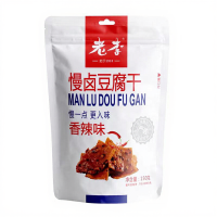 Laoli  Langzaam gekookte gedroogde tofu (pikante smaak) 150G