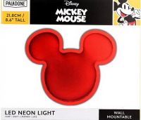 Paladone Mickey Mouse LED Neonlicht   21,8 cm, Rood
