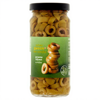 G'woon Groene Olijfplakken   220 g
