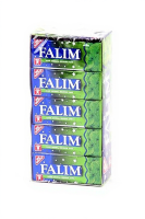 Falim muntkauwgom   5 x 20 g