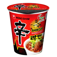 Nongshim Koreaanse Shin Ramyun noedels (cup)   68 g