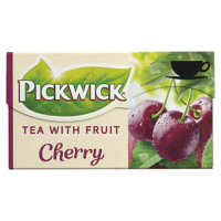 Pickwick kersenfruitthee   20 stuks, 30 g