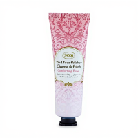 Sabon 2 in 1 rozengezichtsscrub 60 ml