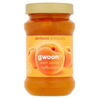 G'woon Extra Jam Abrikoos   450 g