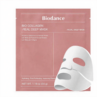 Biodance Bio Collageen Real Diepe Gezichtsmasker 34 g x 4 stuks Roze
