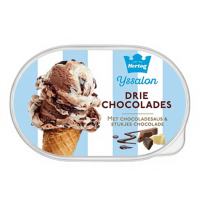 Hertog IJssalon Triple Chocolate   825 ml