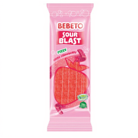 Bebeto Sour Blast Happy Aardbei   180 g