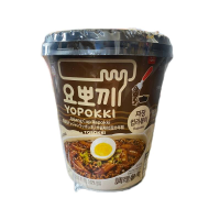 Yopokki Rijstcake & Ramen, Jjajang smaak 145 g