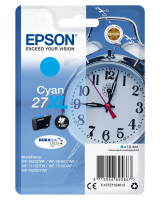 Epson Alarm clock 27XL DURABrite Ultra inkt, cyaan, enkelverpakking