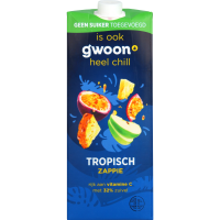 G'woon Zappie tropisch sap   1,5 l