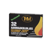 BBQ THM Aanmaakblokjes 32 stuks (wit)