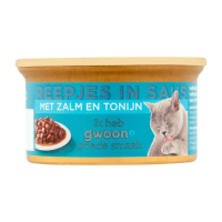 G'woon Reepjes In Saus Met Zalm En Tonijn 85 g