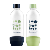 SodaStream JET   Dubbele flessenset   2 x 1 L groen/marineblauw