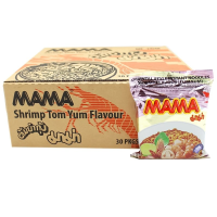 MAMA kant en klare garnalennoedels 30 x 60 g per doos roomgarnalensmaak