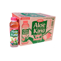 OKF aloëveradrank aardbei 20 x 500 ml 1 doos [incl. 0,15 Statiegeld]