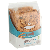 G'woon Crackers Spelt   180 g