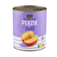 Jumbo perziken in lichte siroop   820 g