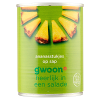 G'woon Ananasstukjes op Sap   567 g