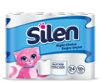 Silen toiletpapier 2 laags 24 rollen