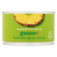 G'woon Ananasplakken In Sap   227 g