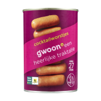 G'woon Cocktailworstjes   400 g