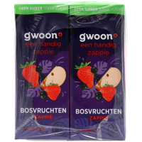 G'woon Zappie bosvruchtensap   10 stuks