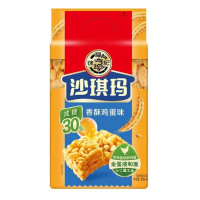HSU FU CHI Sachima Minder Suiker Krokante Eiersmaak 469 g (Bevat 18 Pakjes)