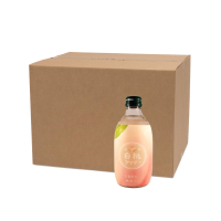 Tomomasu Witte Perzik Bruisende Soda Fles 24 * 300 ml