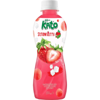 KATO Aardbeiendrank met Nata De Coco 320 ml