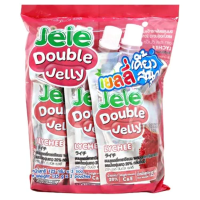 Jele Double Jelly   Lychee 3 x 125 g