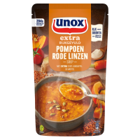 Unox Pompoen Rode Linzen Soep   570 ml