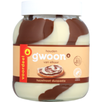 G'woon Duo Hazelnootpasta   750 g