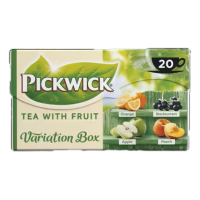 Pickwick Fruit Variëteit Groene Thee   20 pcs, 30 g