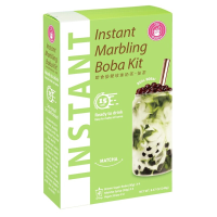 O'S BUBBLE Instant boba matcha 240 g boba kit voor bubble tea