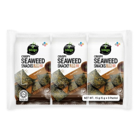 Bibigo Krokante zeewiersnack Bulgogi, 3 x 5 g