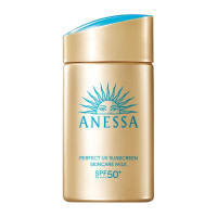 Anessa Perfecte UV zonnemelk SPF50+ PA++++, 60 ml, waterbestendig, kleine gouden fles