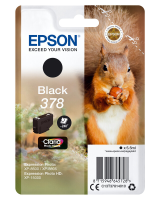 Epson Squirrel enkelverpakking zwart 378 Claria Photo HD inkt