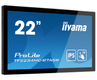 Iiyama ProLite inbouwmonitor met 10 punts touchscreen, antireflecterend glas en hoge helderheid