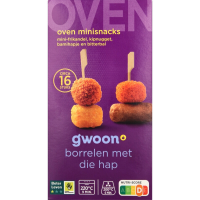 G'woon oven mini snacks   16 stuks