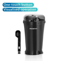 Aigostar CG 200   Elektrische koffiemolen   200 W, RVS mes, 60 g capaciteit